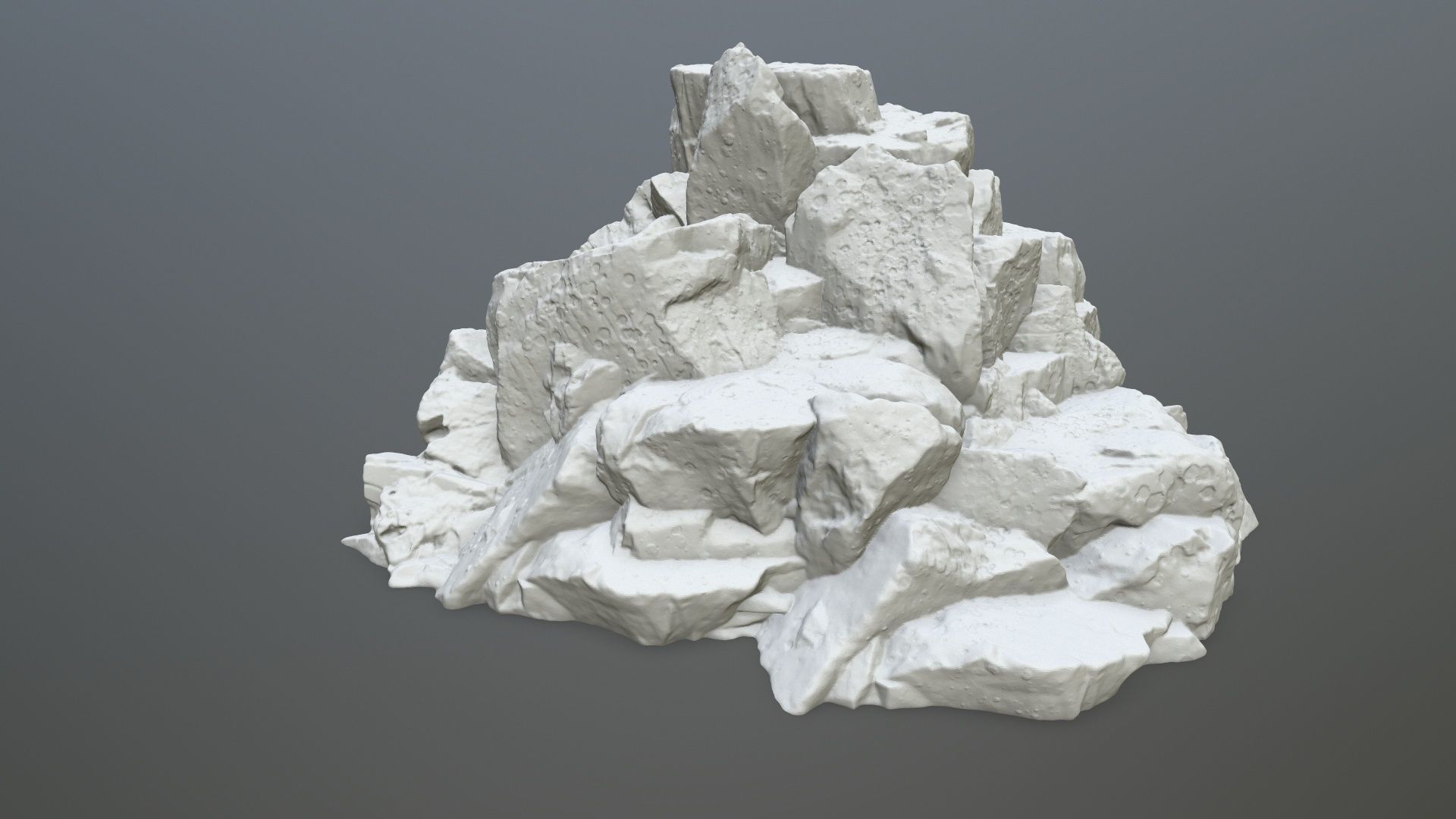 rock print 3D print model_3