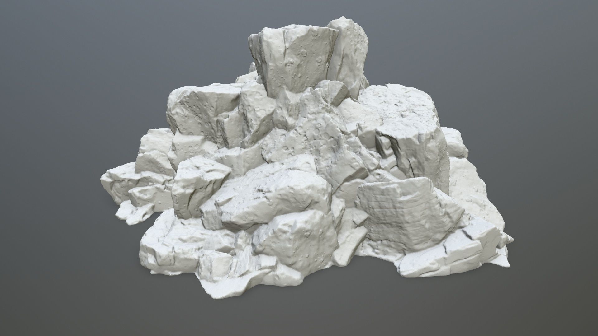 rock print 3D print model_5
