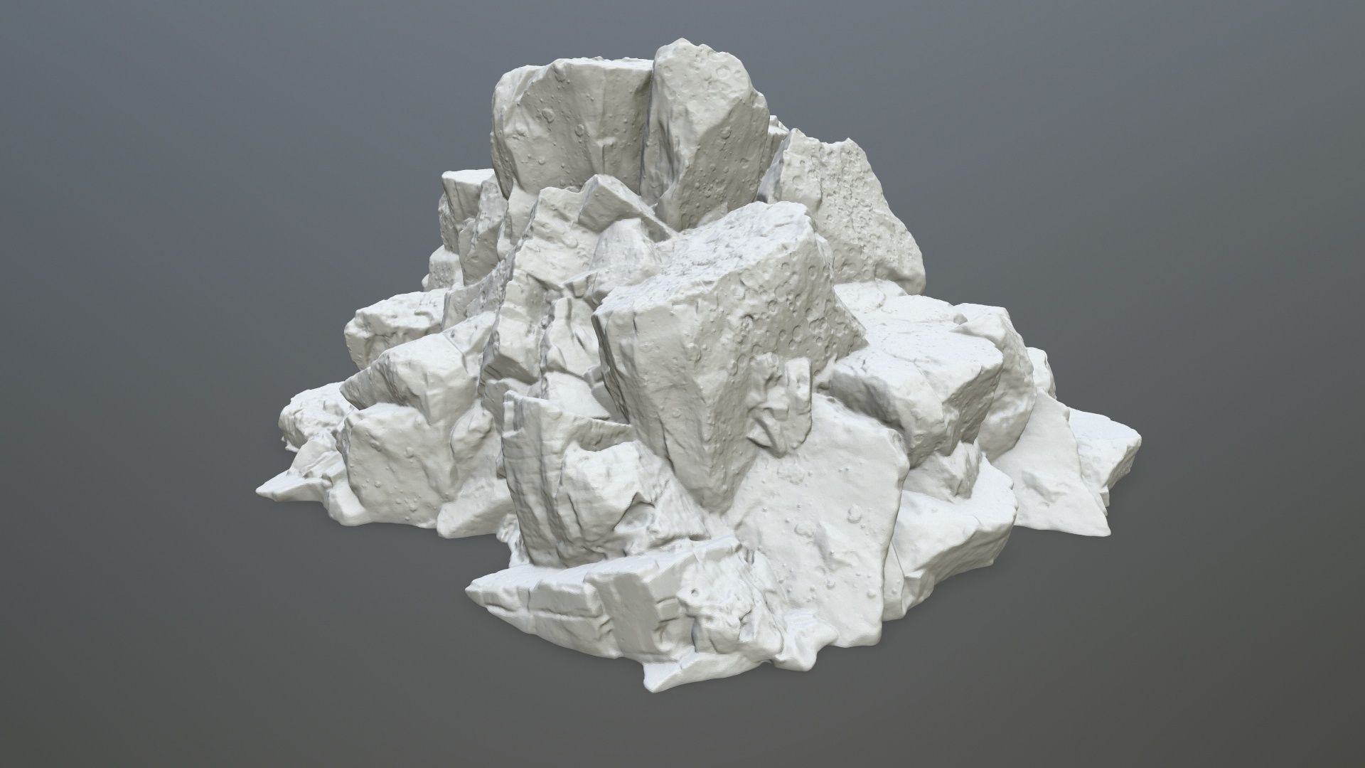 rock print 3D print model_4