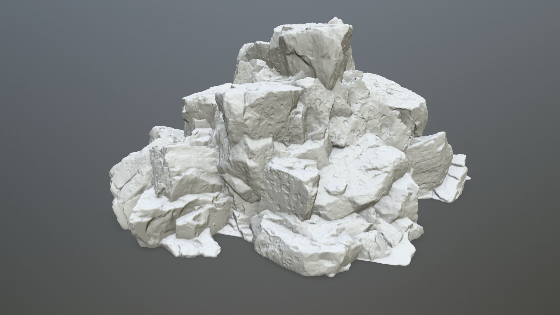 rock print 3D print model_6