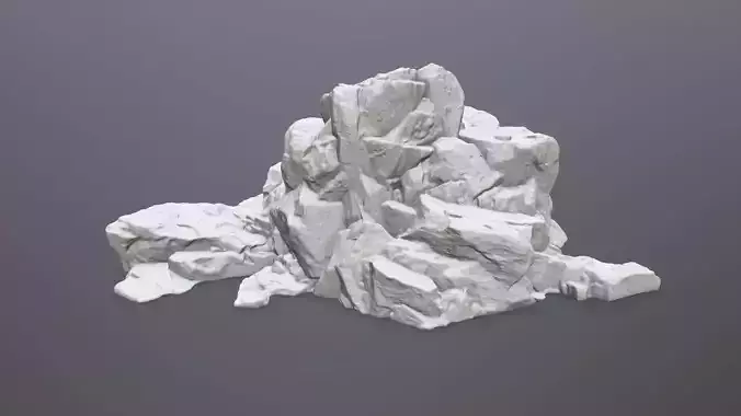 rock print 3D print model