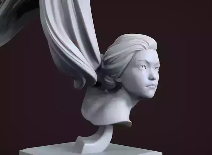 Female head model