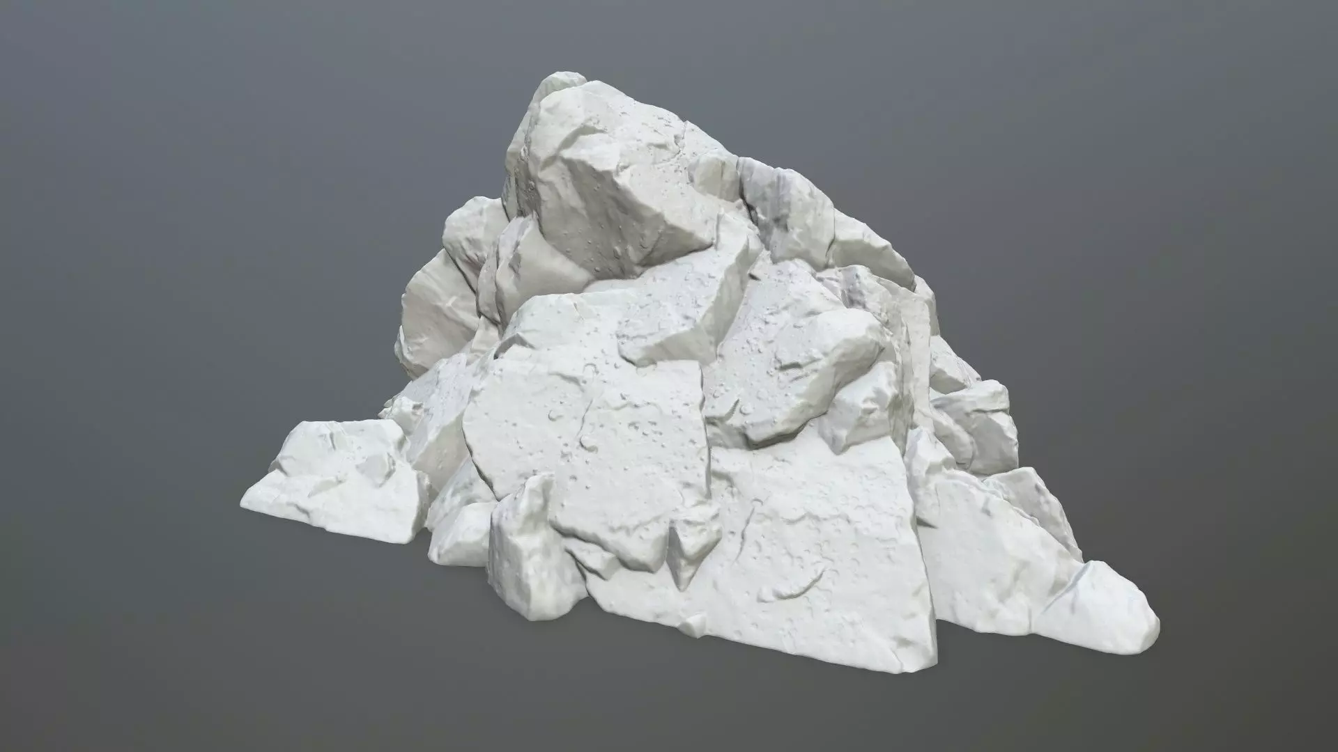 rock print pile of rocks 3D print model_0
