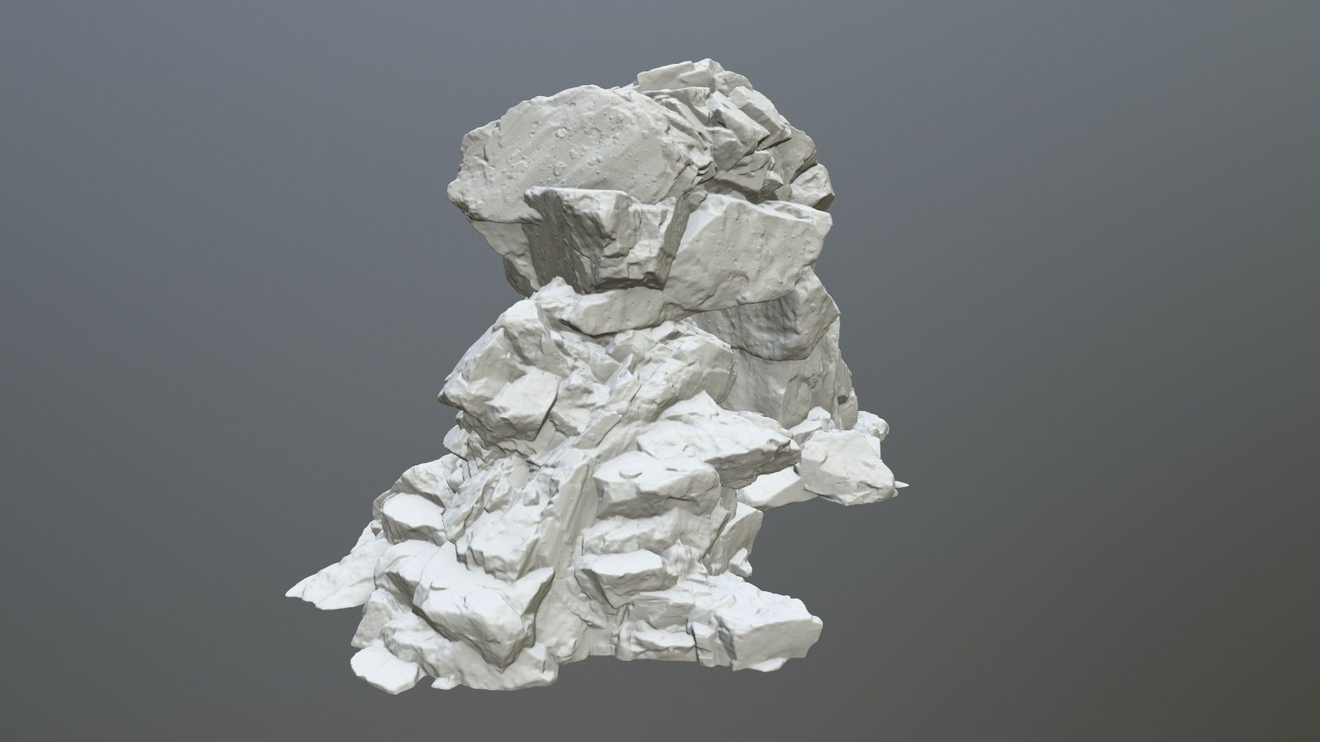 rock print 3D print model_7