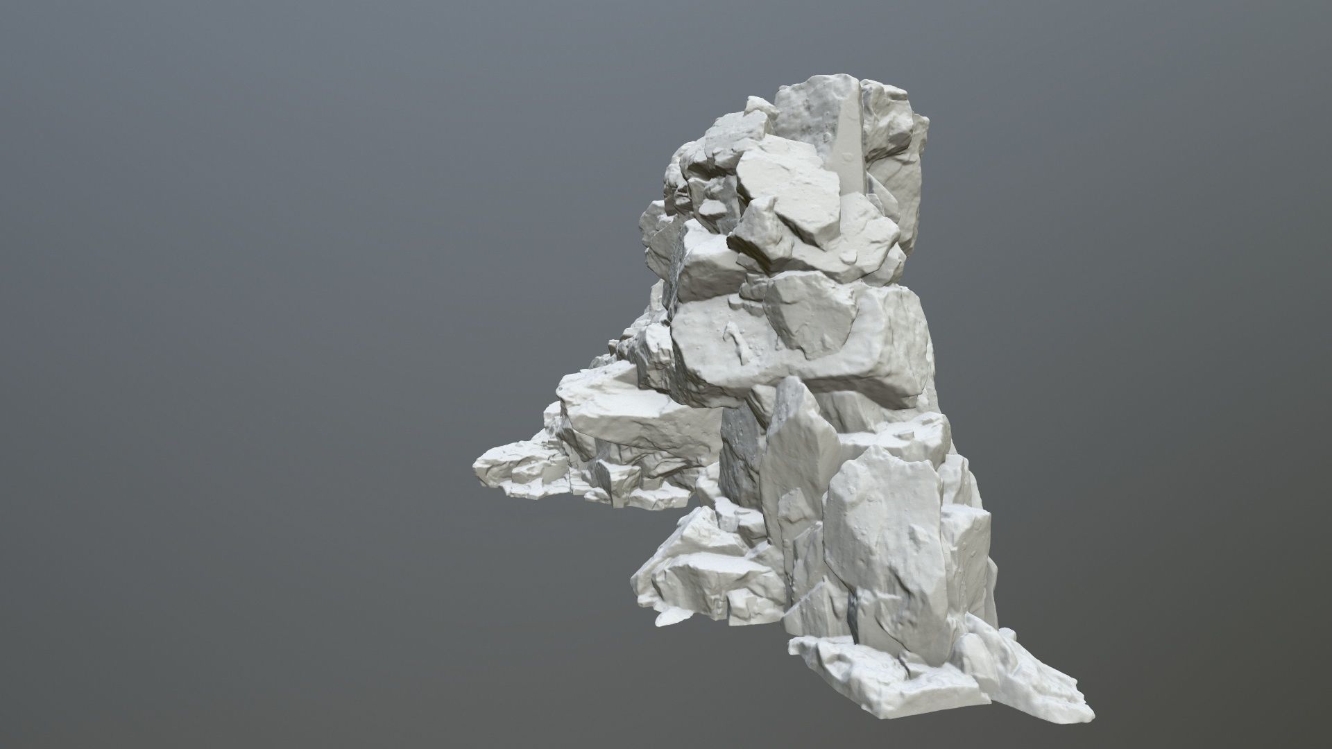 rock print 3D print model_4