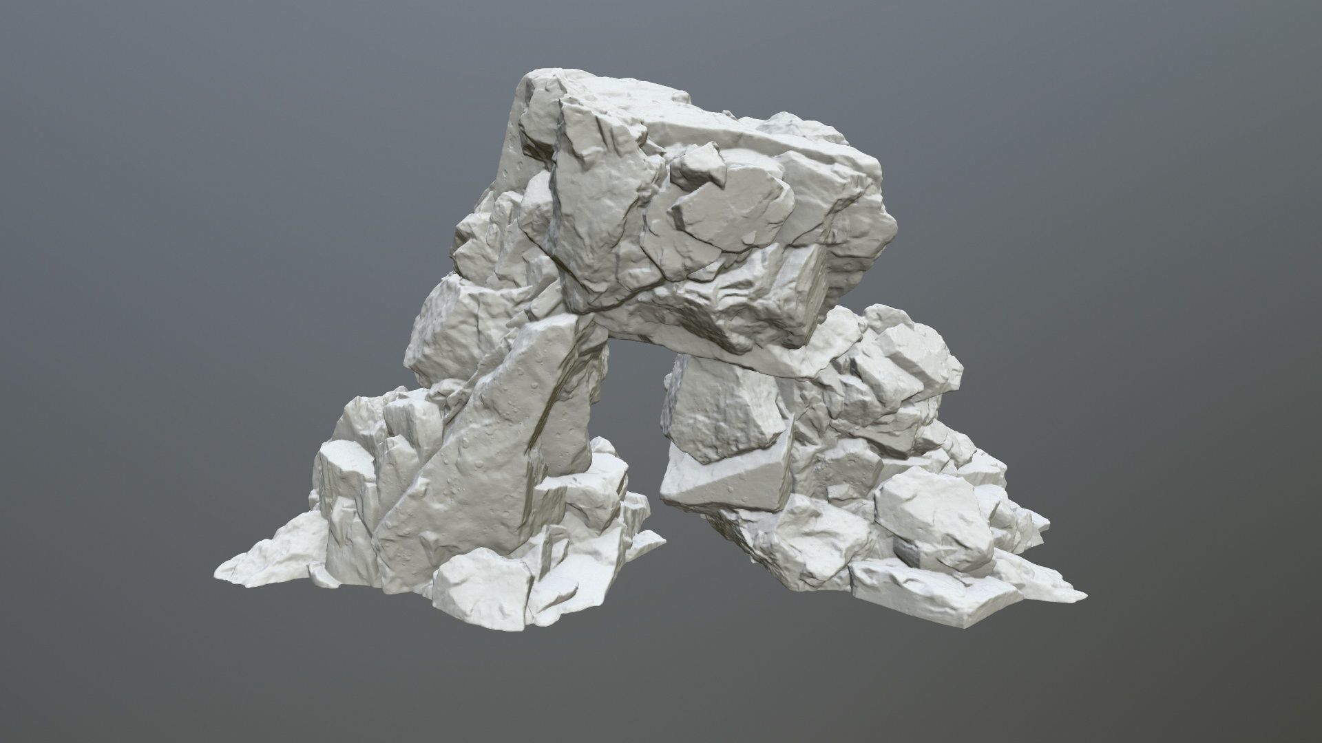 rock print 3D print model_1