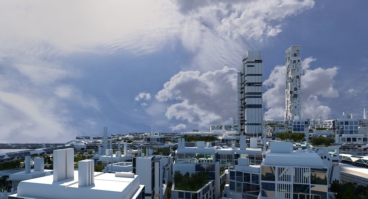 Future City 2020 C 3D model_15