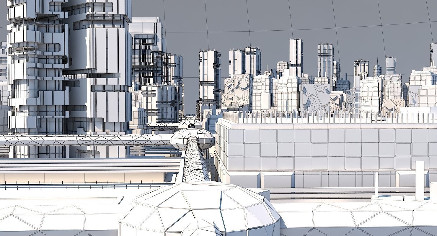 Future City 2020 C 3D model_13