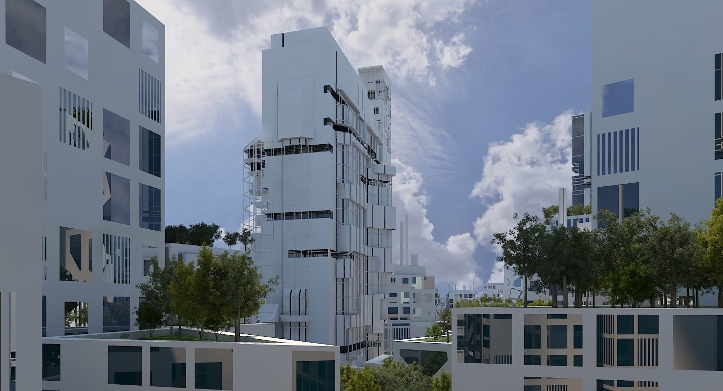 Future City 2020 C 3D model_17