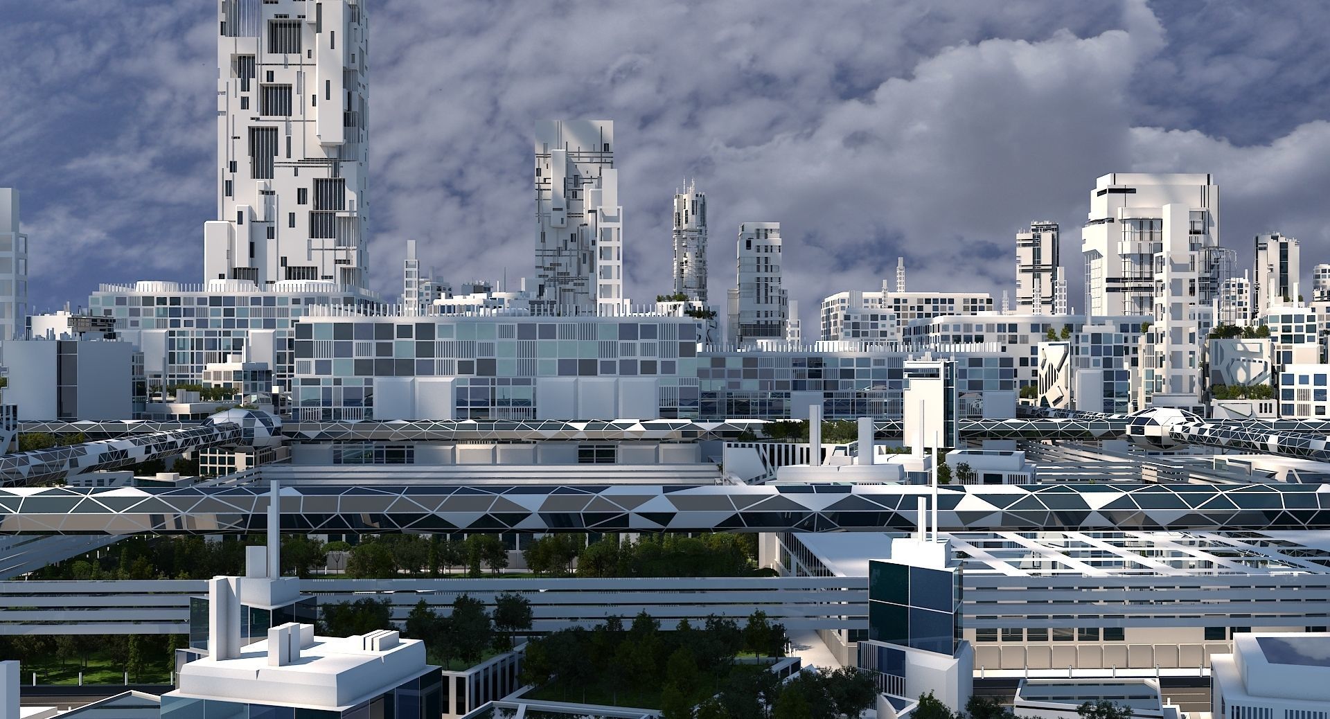 Future City 2020 C 3D model_25