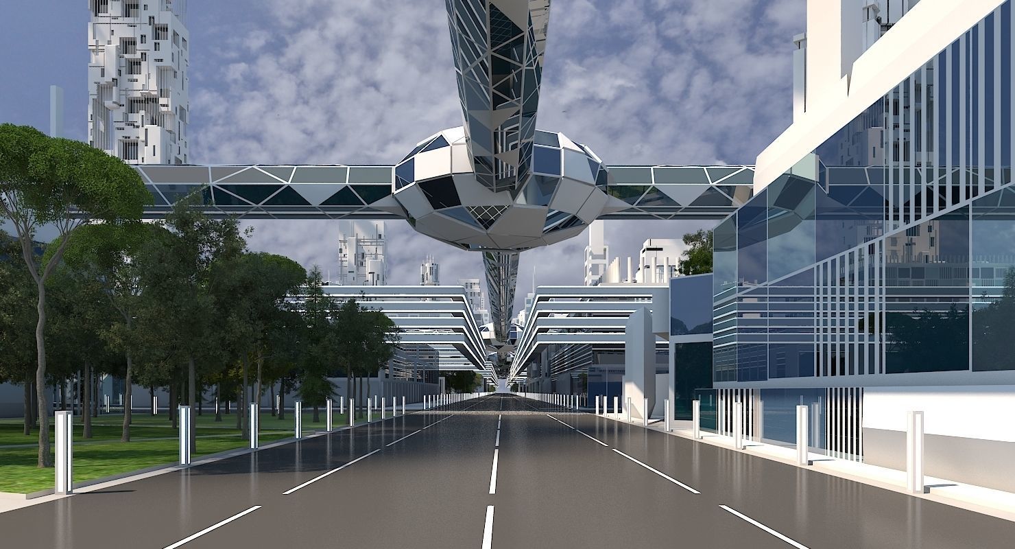 Future City 2020 C 3D model_18