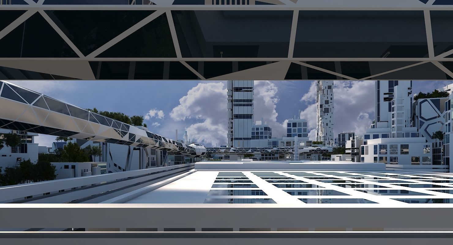 Future City 2020 C 3D model_12