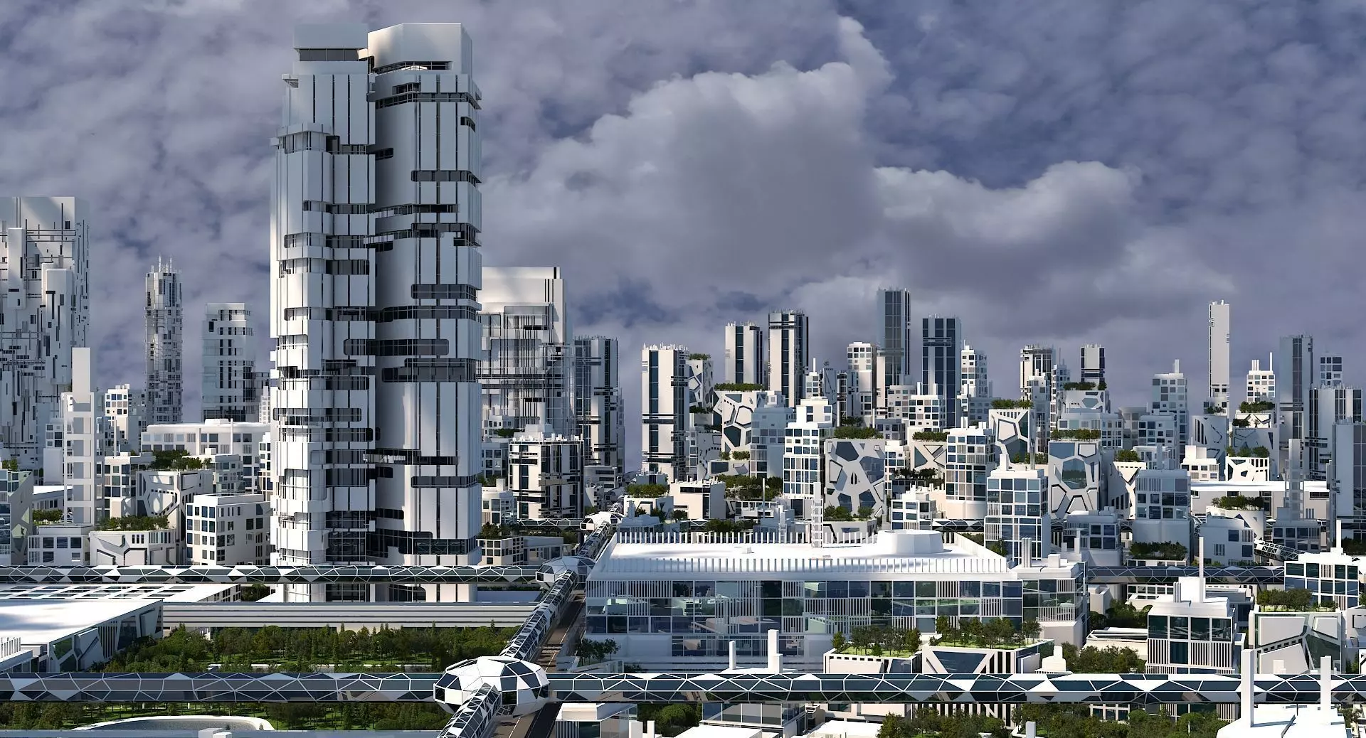 Future City 2020 C 3D model_0