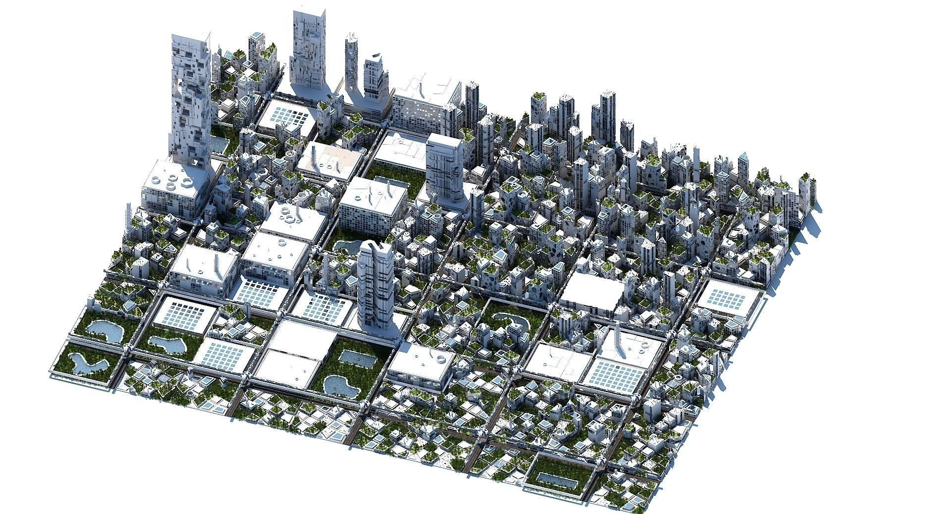 Future City 2020 C 3D model_22