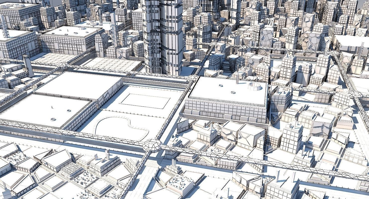 Future City 2020 C 3D model_14