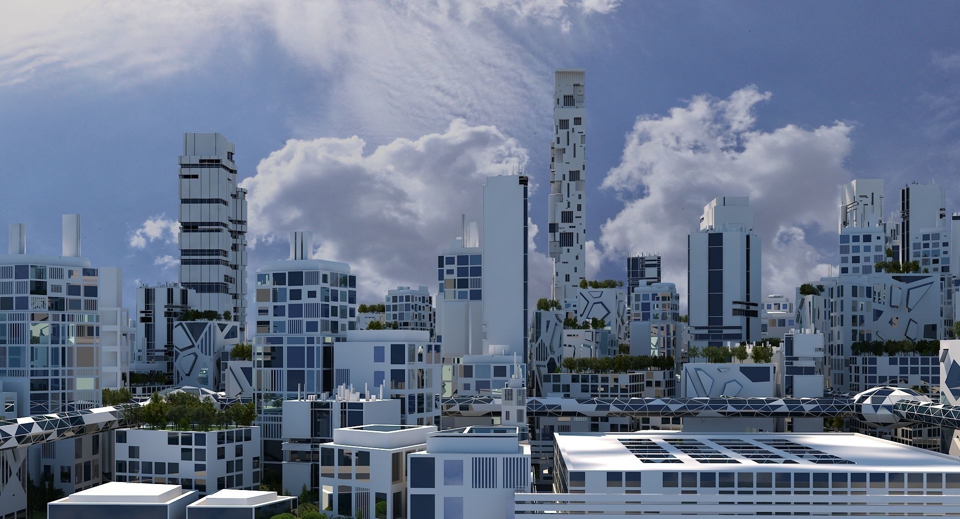 Future City 2020 C 3D model_26