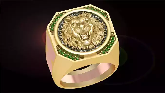 M2027 LION RING