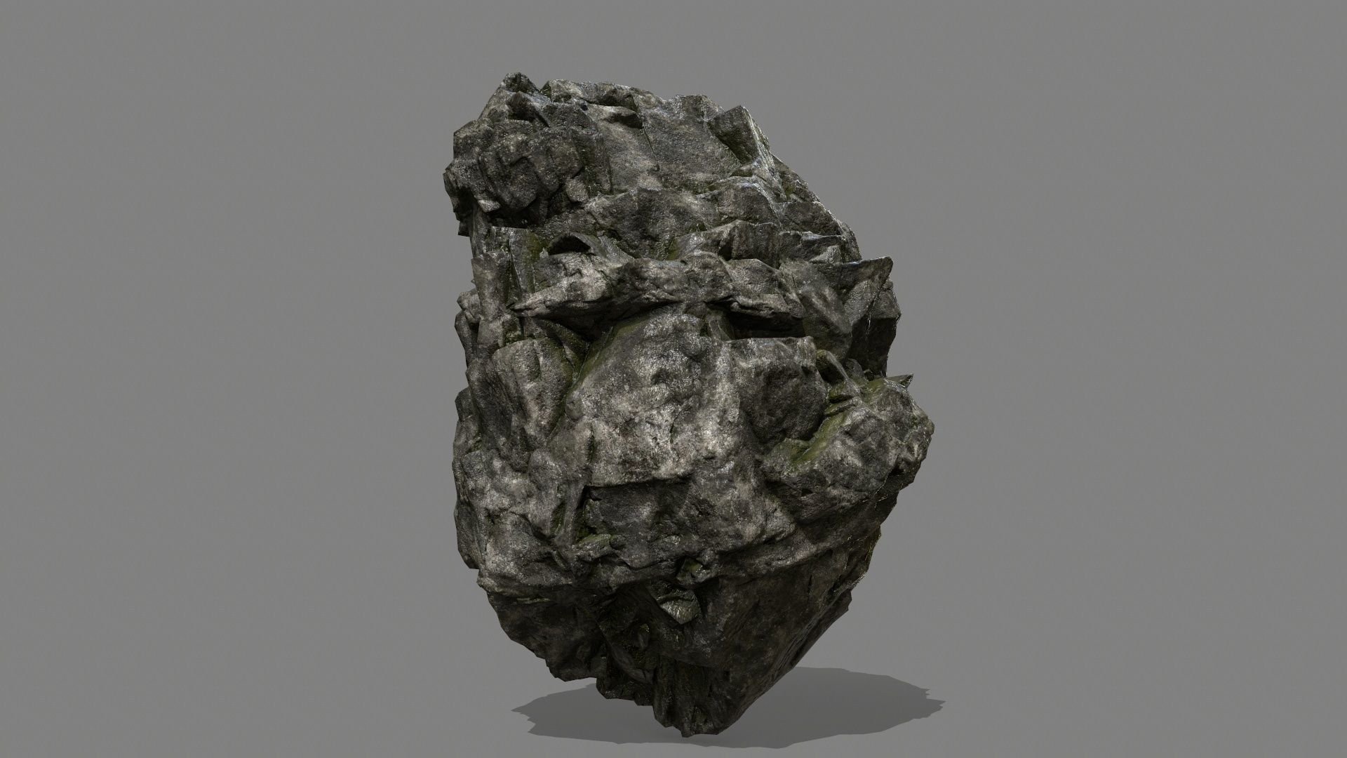 rocks rock Low-poly 3D model_31