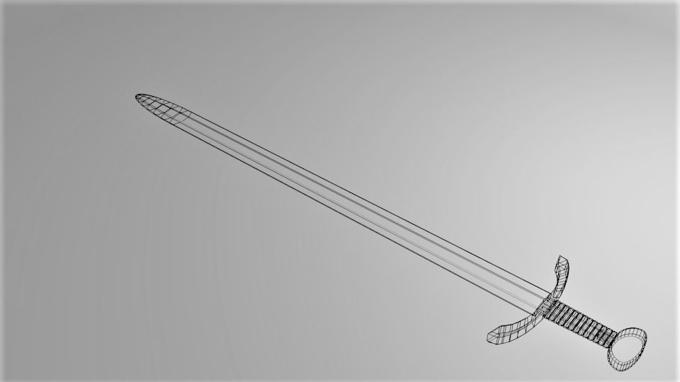 Broad Sword 1 3D model_5