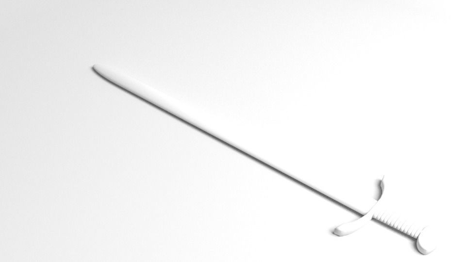 Broad Sword 1 3D model_4