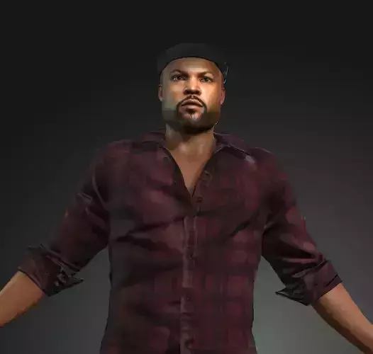 character design for actor ice cube