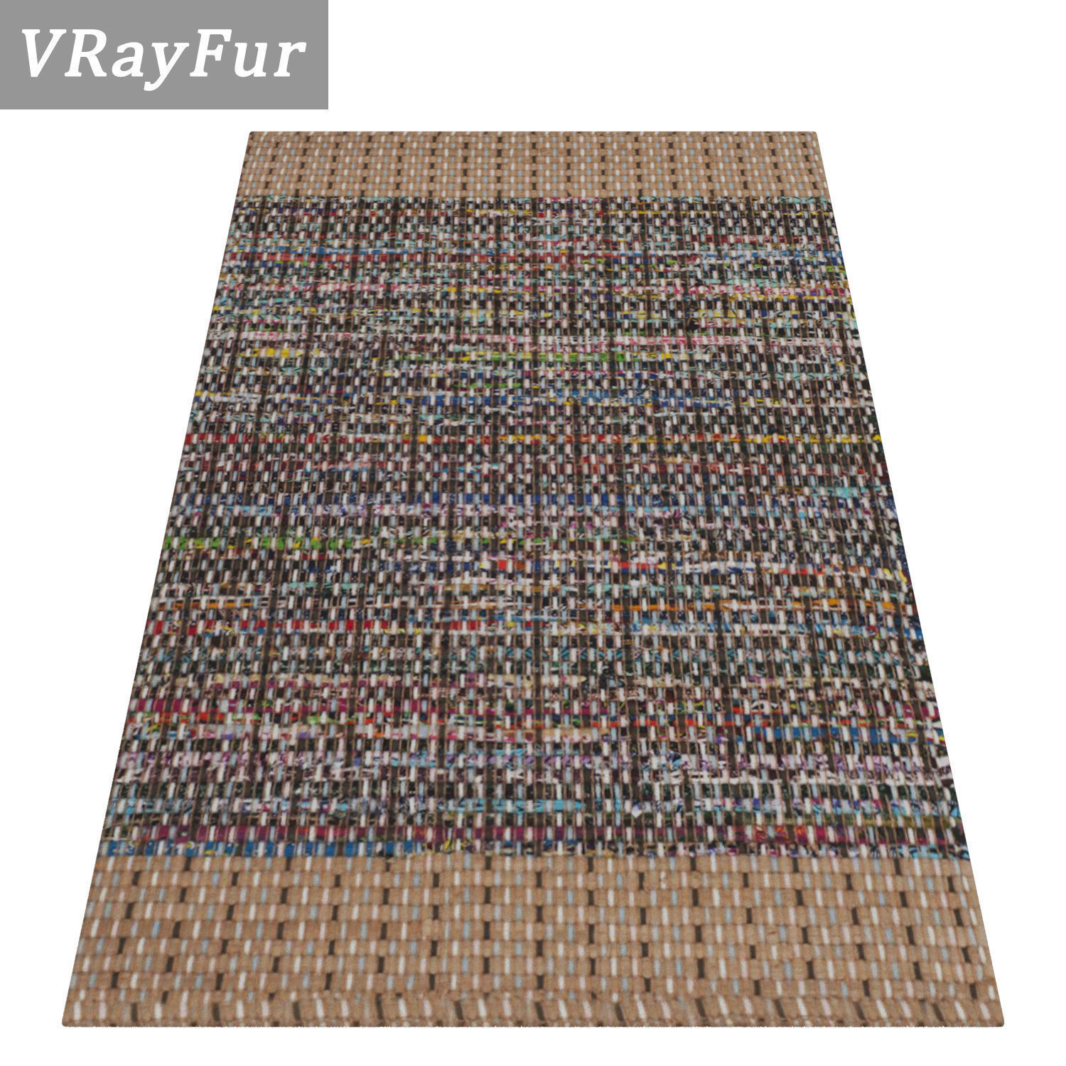 Rug Set 253 3D model_3