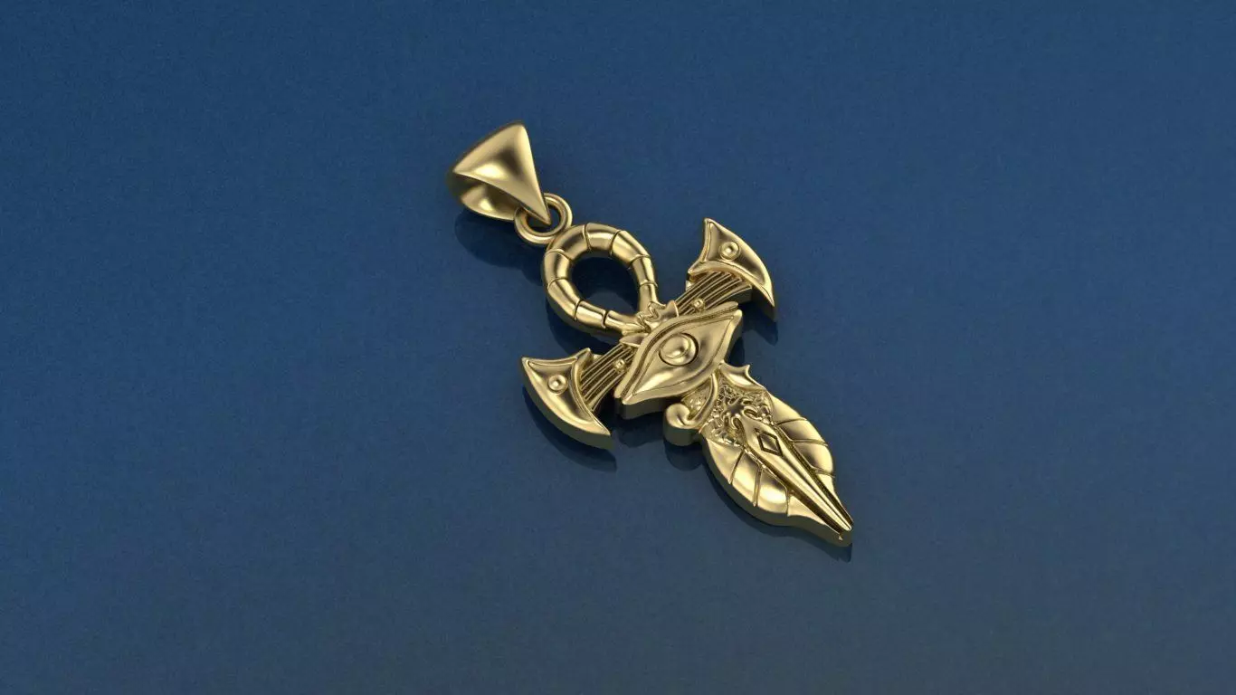 dije Egipcio eyes Horus 3D print model