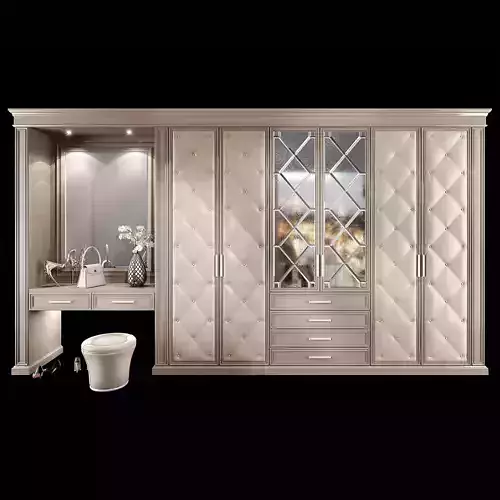 Wardrobe hallway composition 04