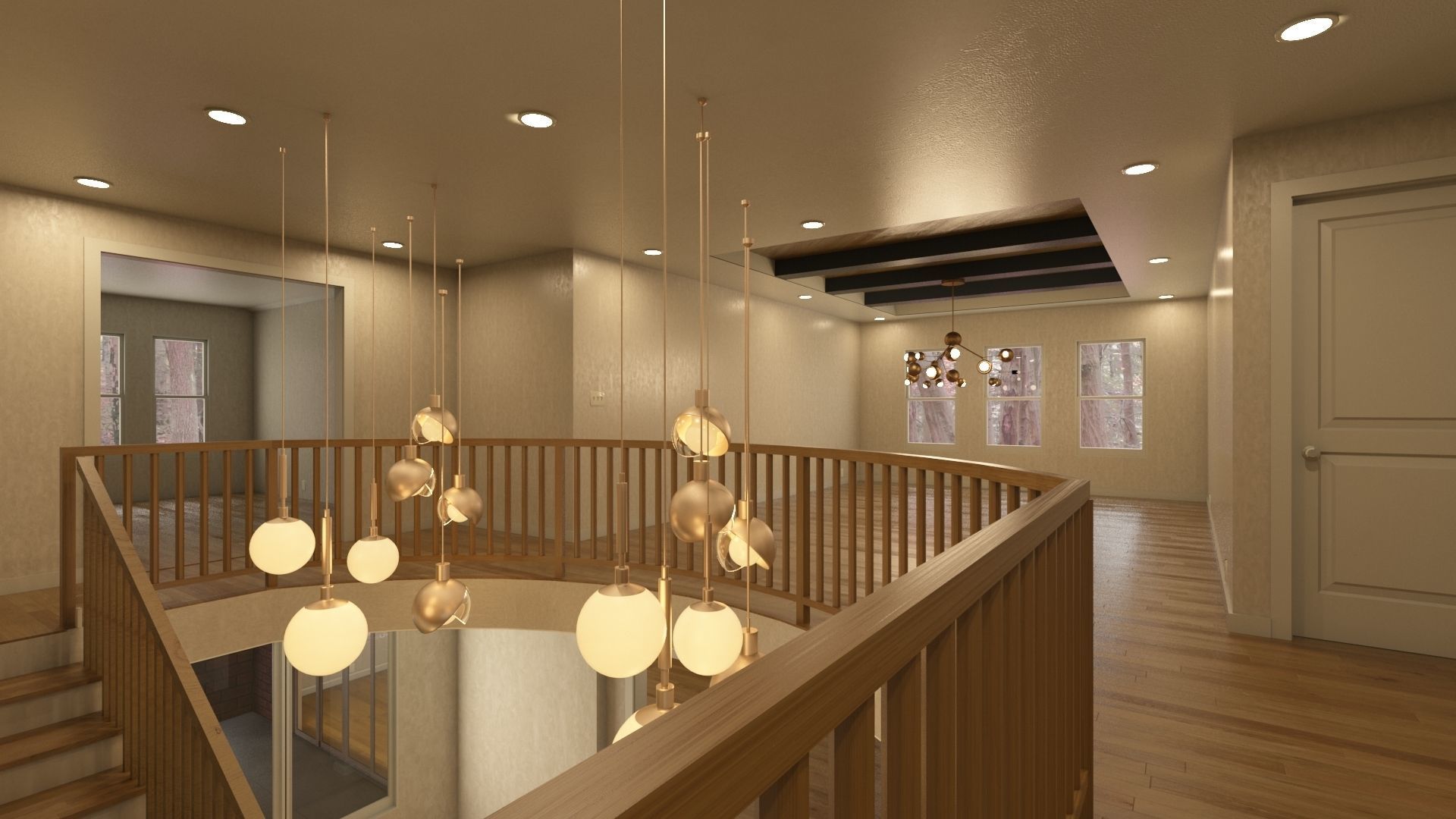 HD Modular House Low-poly 3D model_8