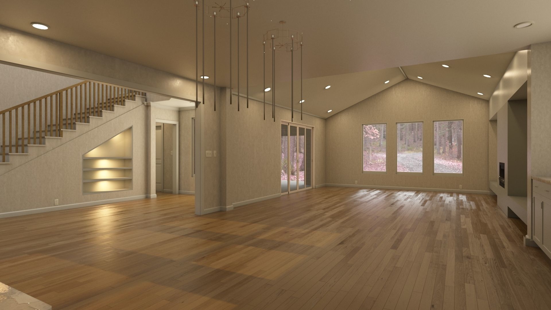 HD Modular House Low-poly 3D model_11