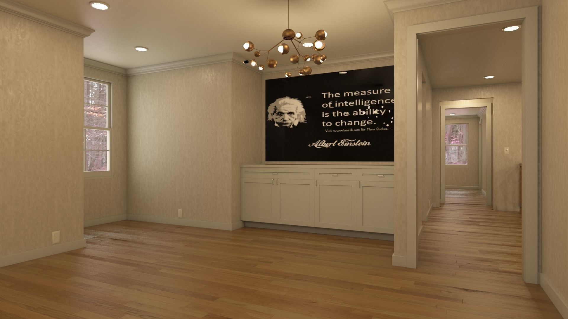 HD Modular House Low-poly 3D model_6