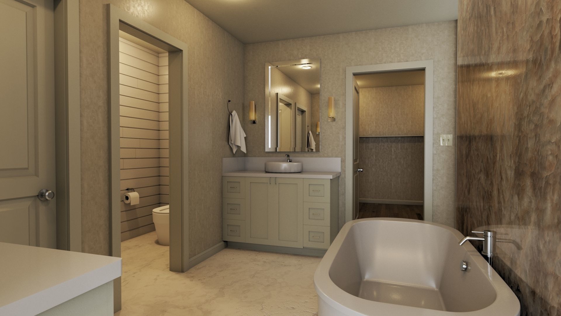 HD Modular House Low-poly 3D model_1