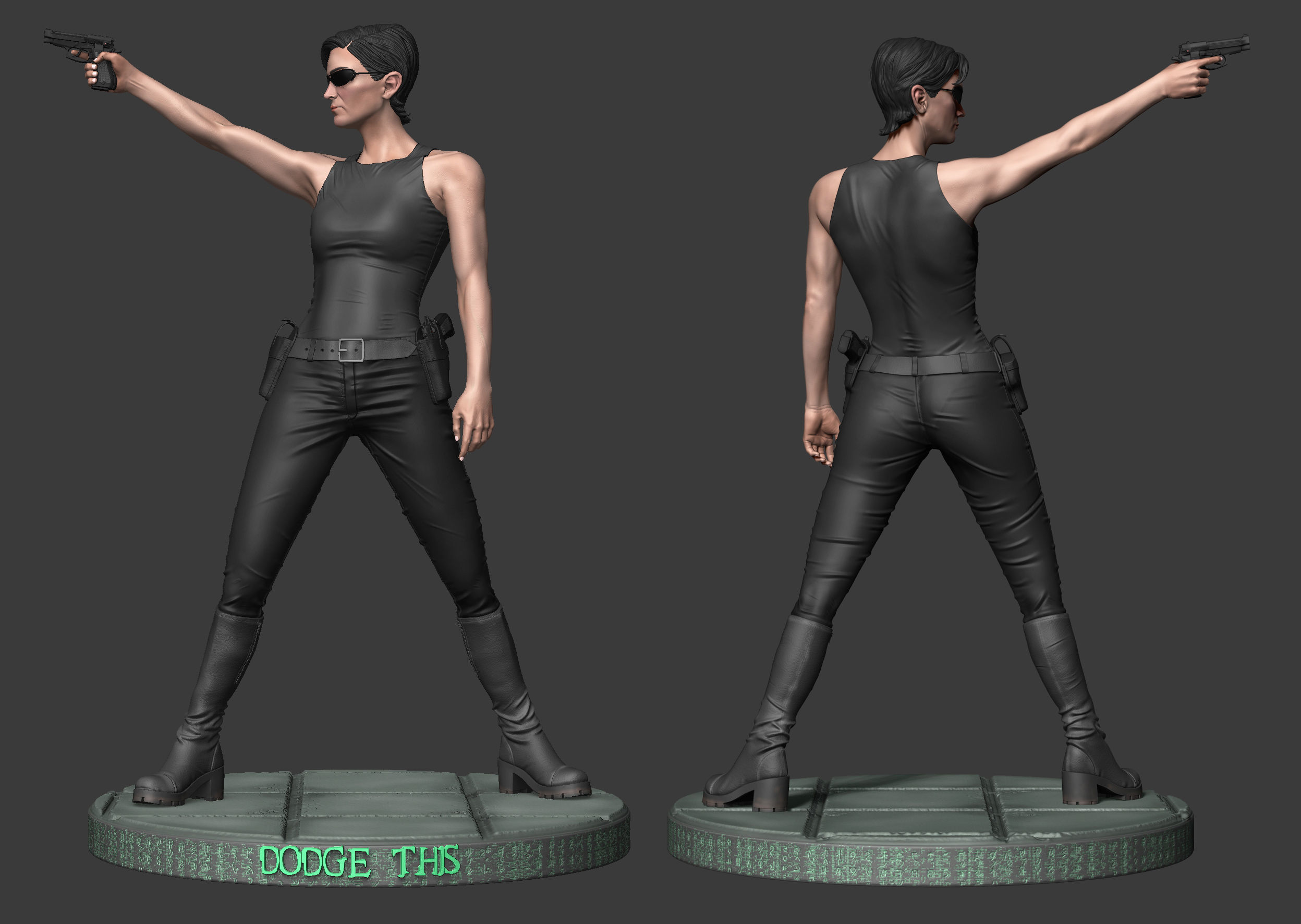 Trinity - Dodge This 3D print model_2