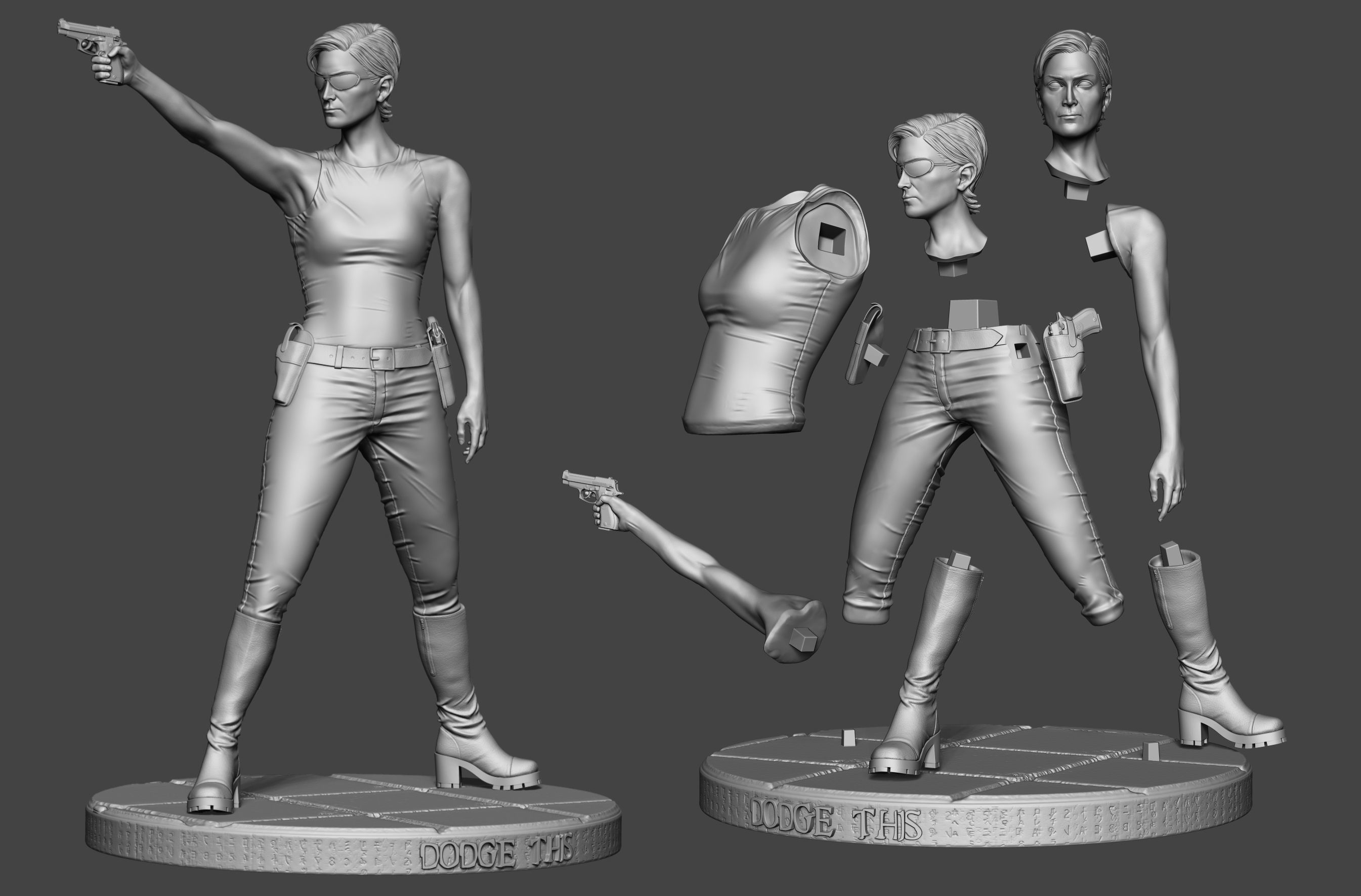 Trinity - Dodge This 3D print model_4