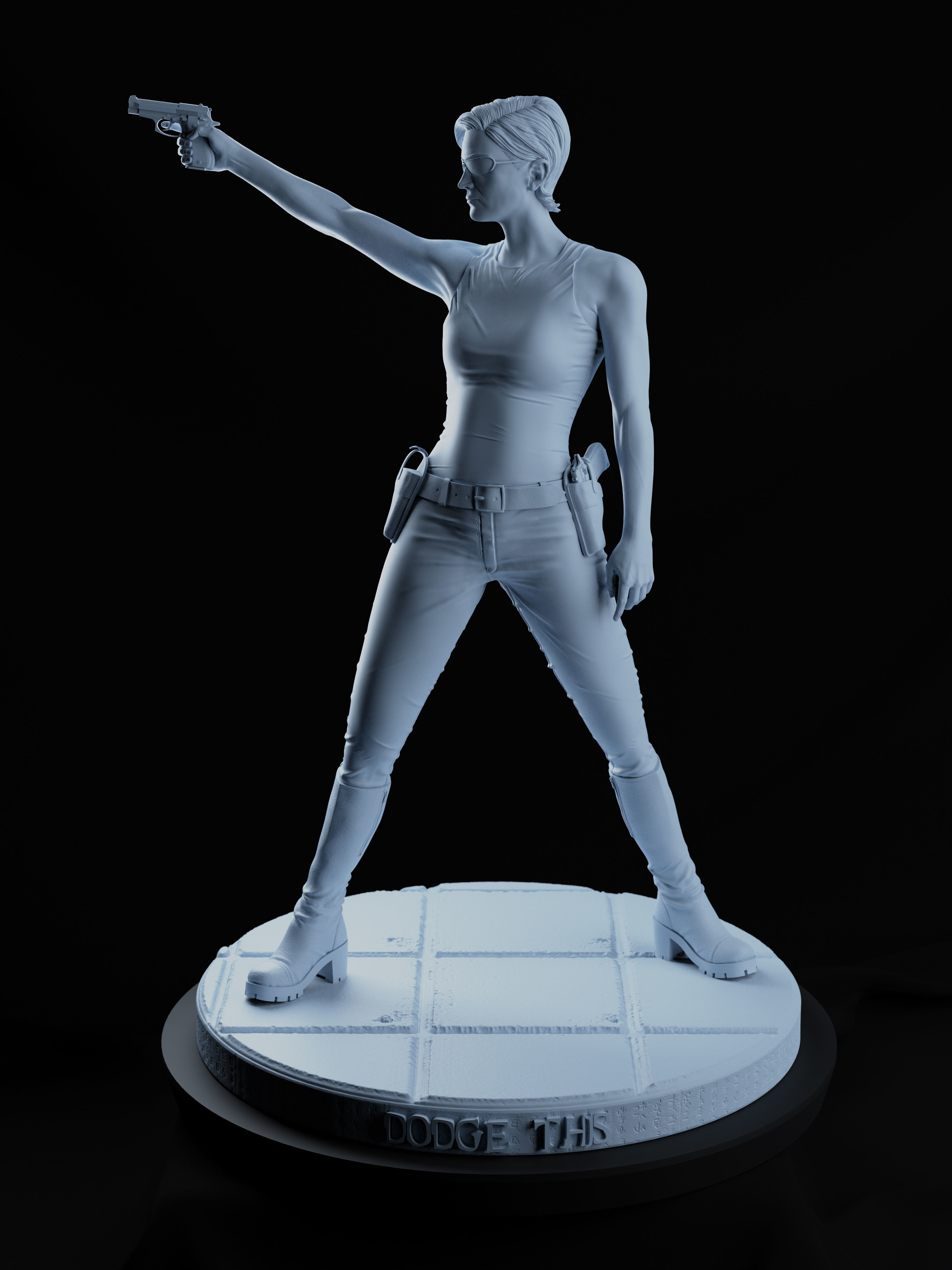 Trinity - Dodge This 3D print model_1