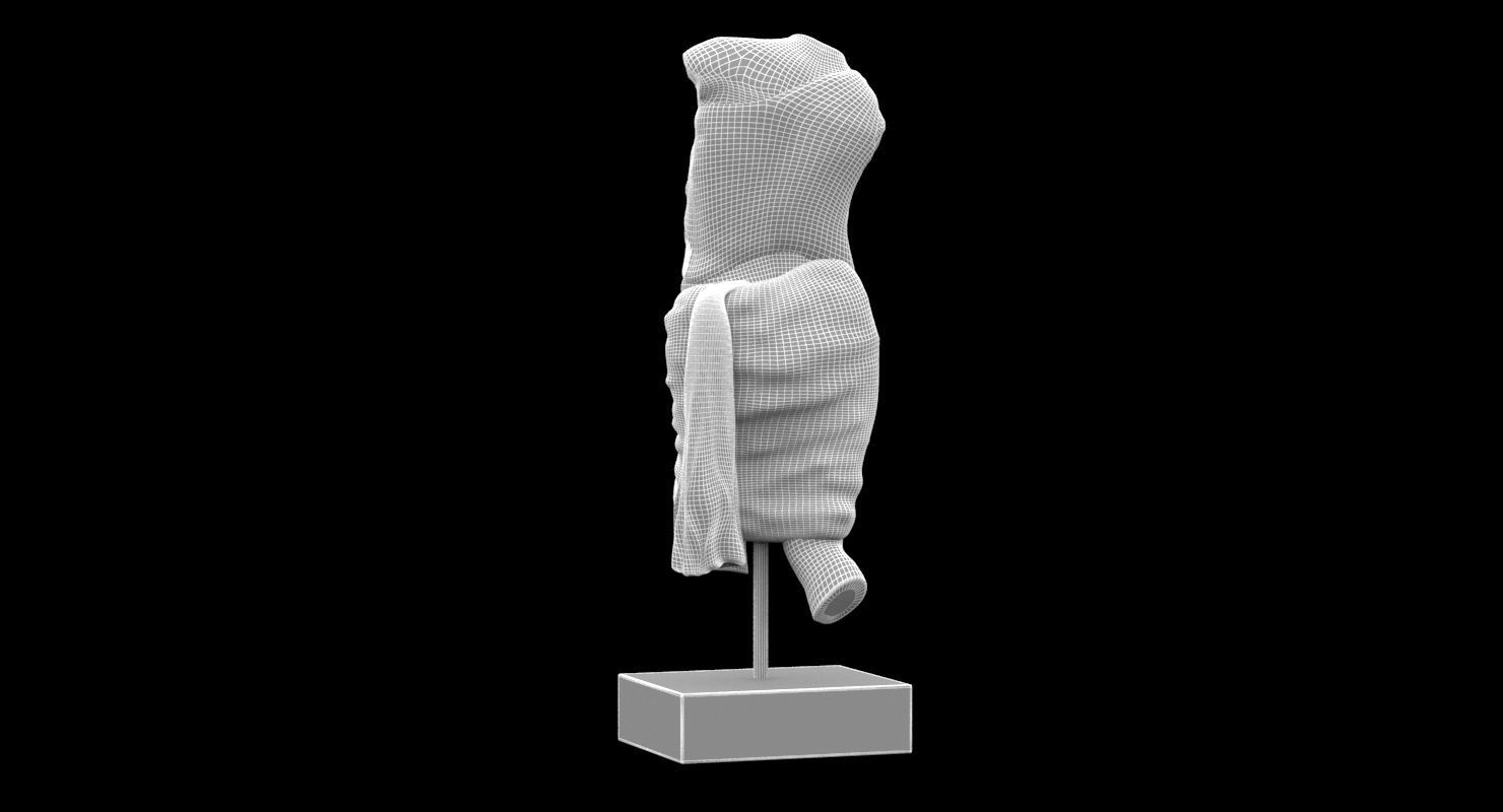 Sculpture 37 Ancient Greek 3D model_7