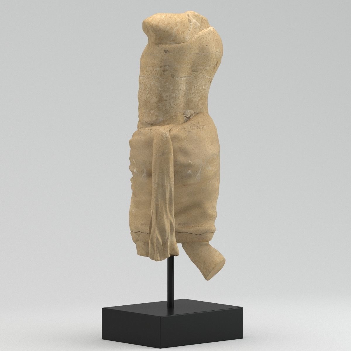 Sculpture 37 Ancient Greek 3D model_4