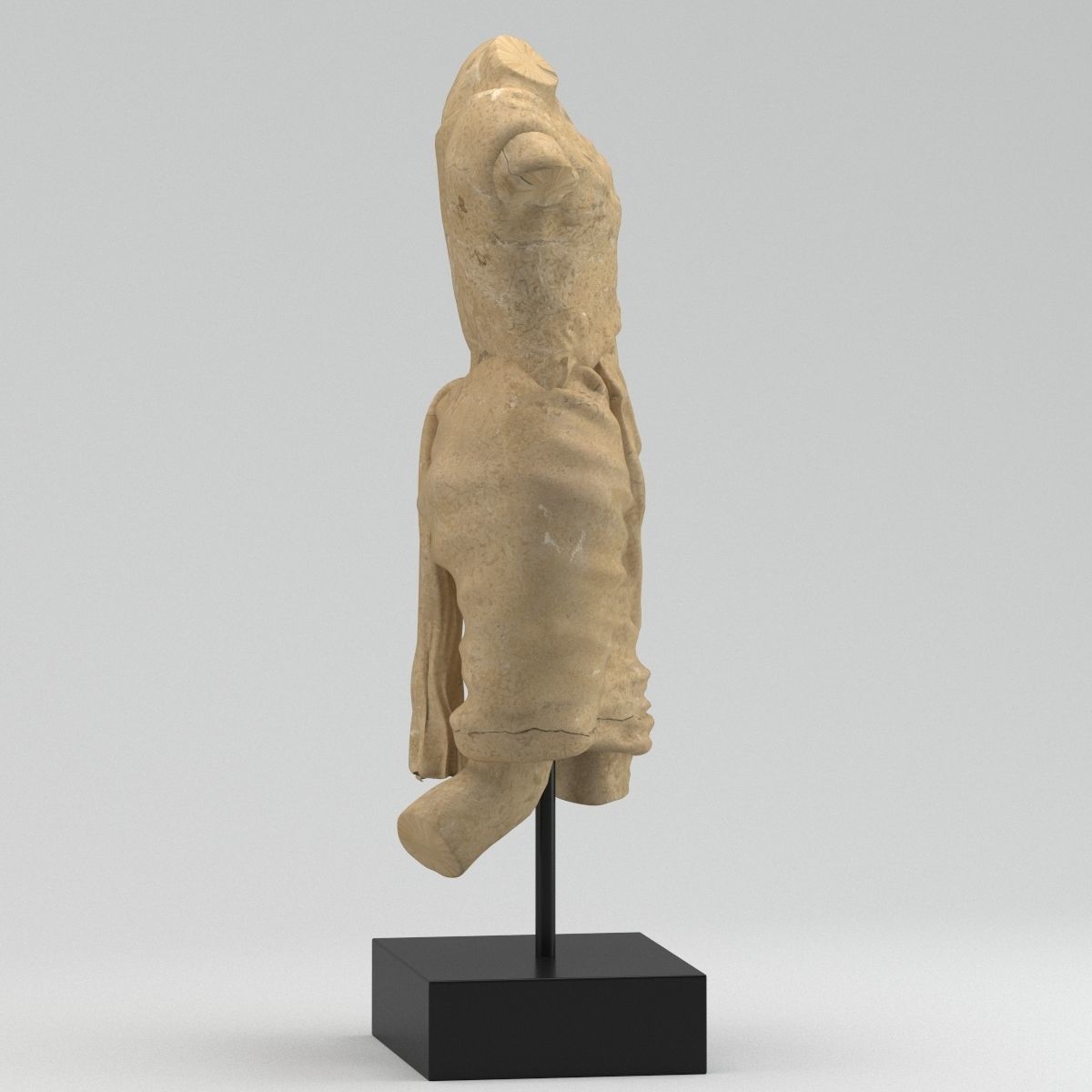 Sculpture 37 Ancient Greek 3D model_3
