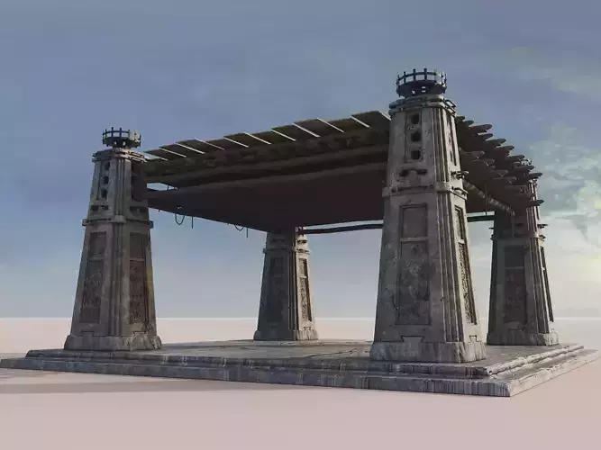 Environment Set structure in middle of page