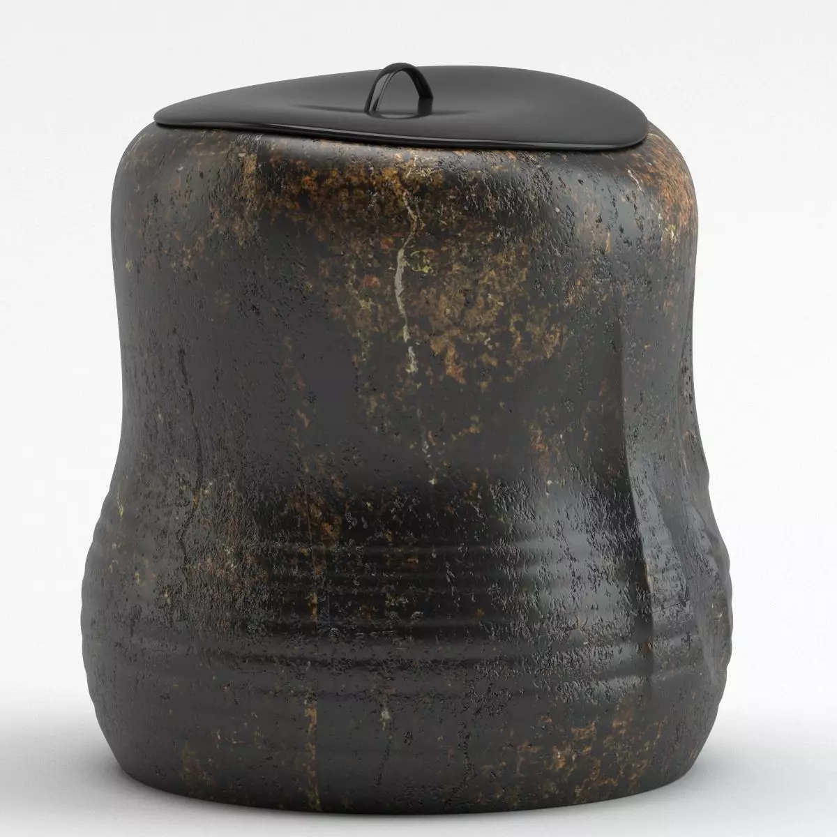 Sculpture 39 Water pot 3D model_0