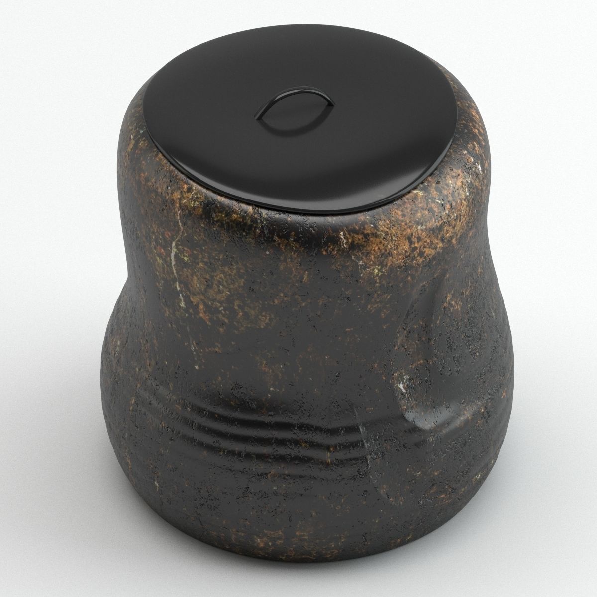 Sculpture 39 Water pot 3D model_1