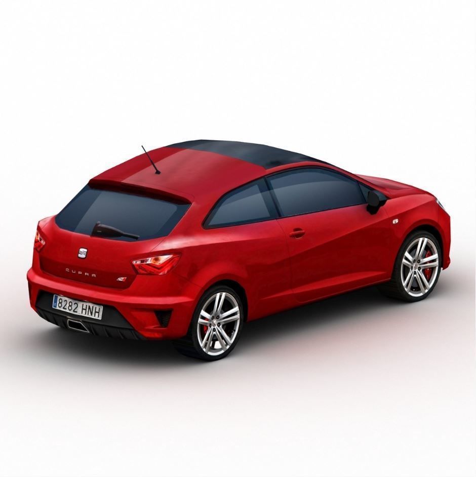 SEAT Ibiza Cupra 2013 3D model_1