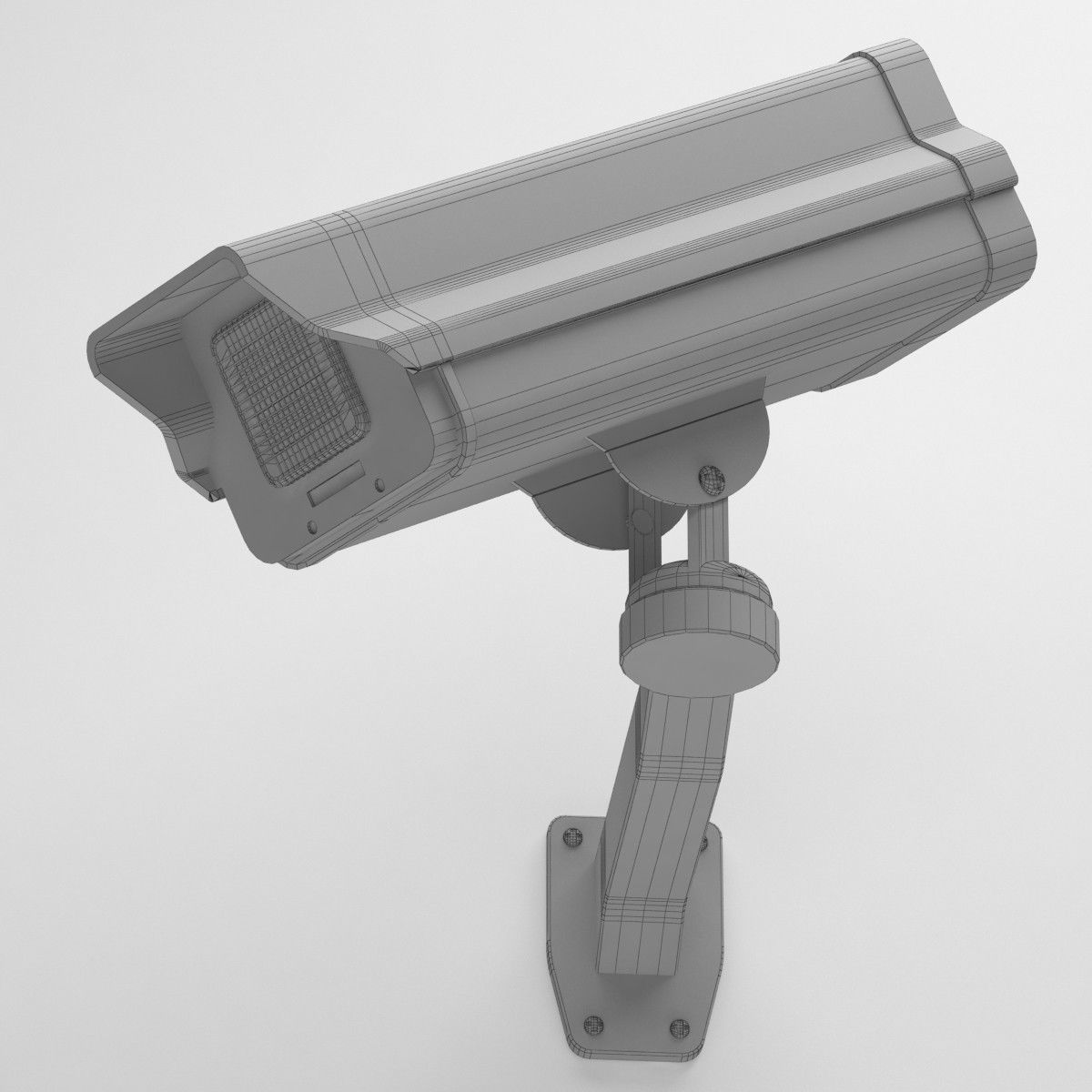 SECURITY CAMERA 01 3D model_4
