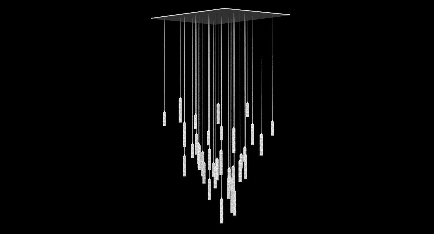 Shakuff chandelier 3D model_6