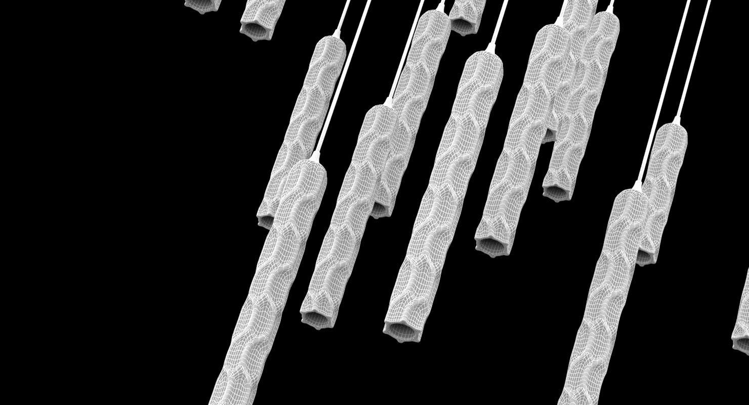 Shakuff chandelier 3D model_5