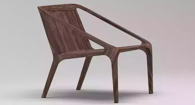 Shelly Shelly Loft chair 3D model