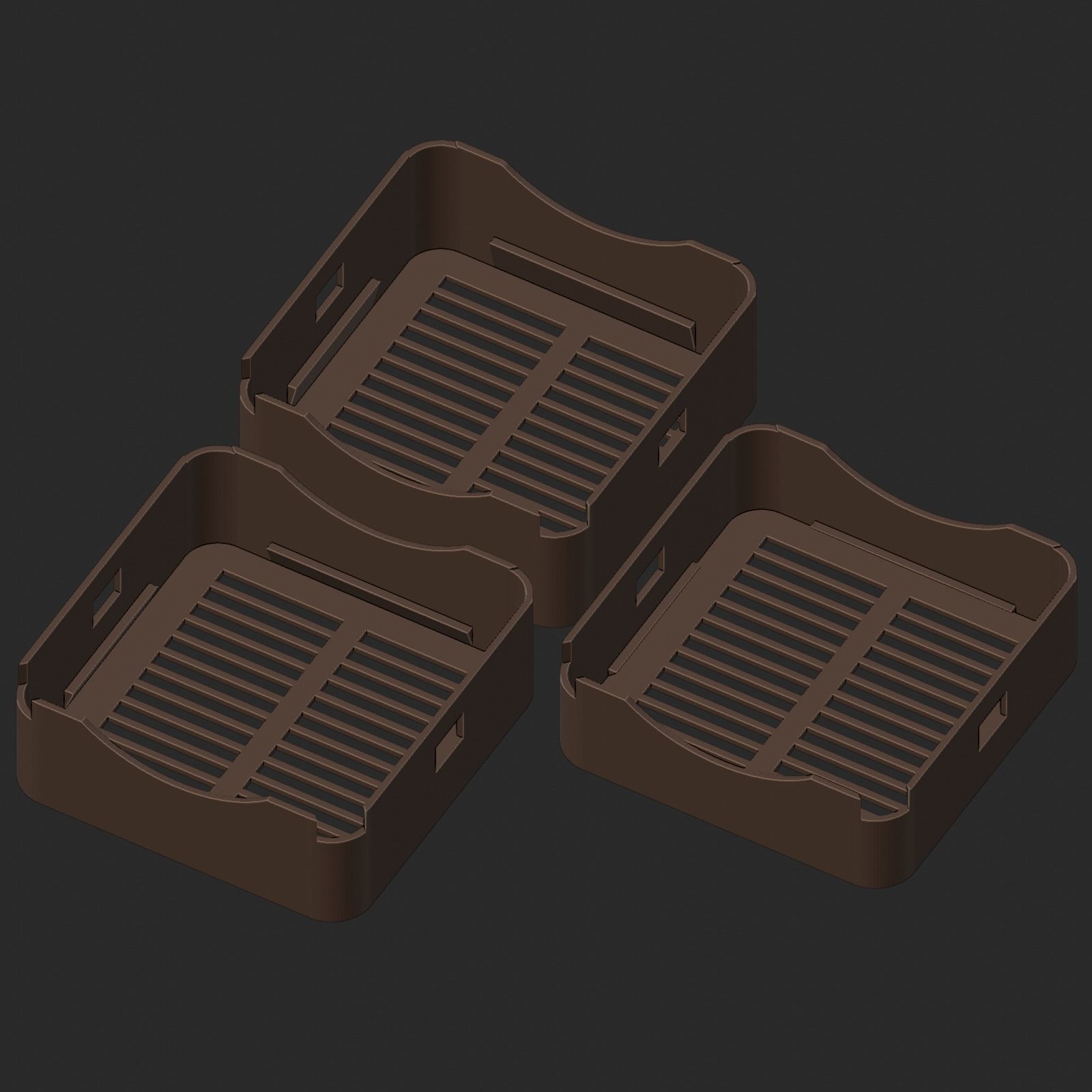 Reusable Air Mask Respirator and 3 Filters 3D print model_3