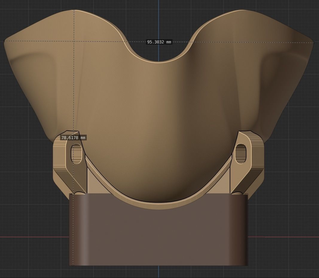 Reusable Air Mask Respirator and 3 Filters 3D print model_0