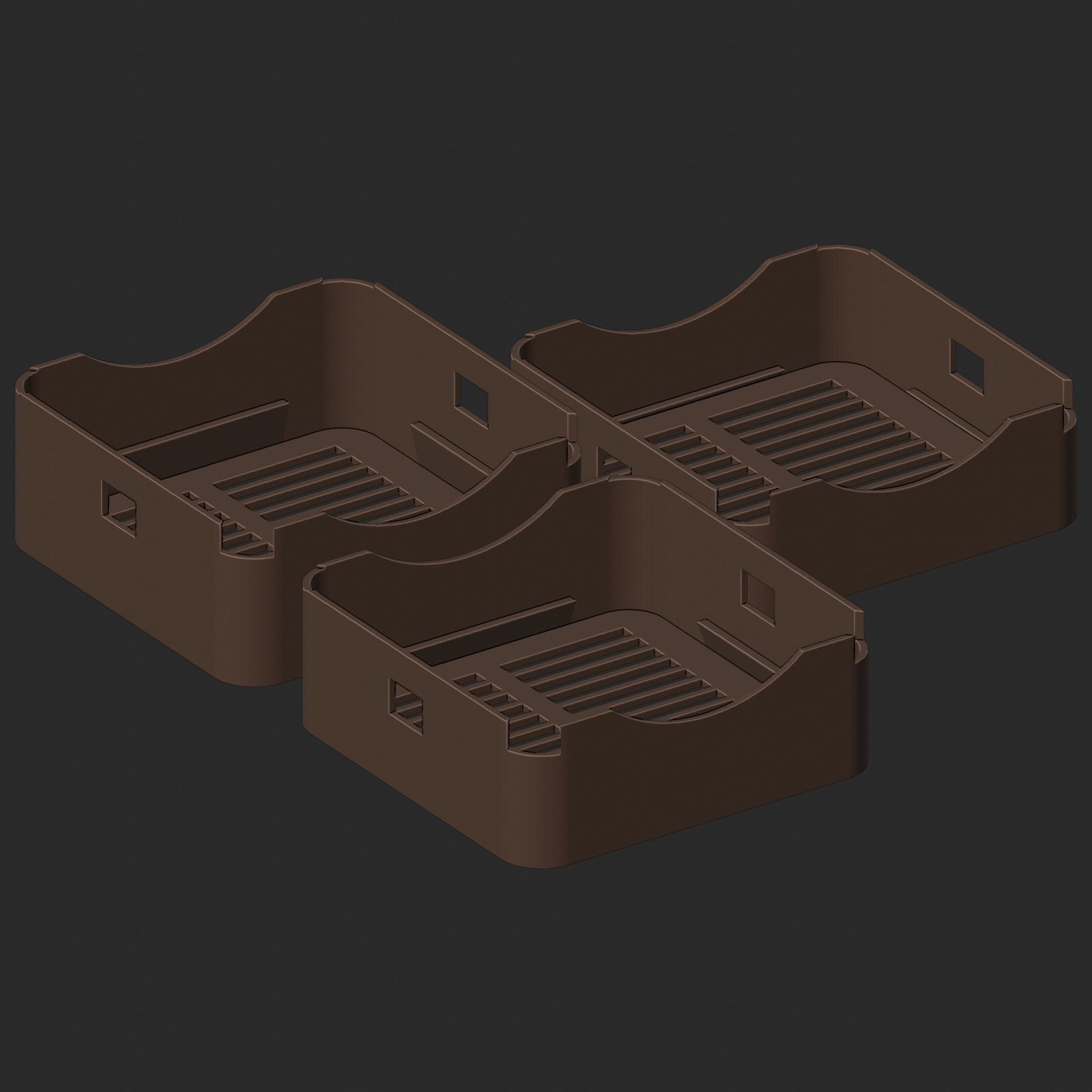 Reusable Air Mask Respirator and 3 Filters 3D print model_7