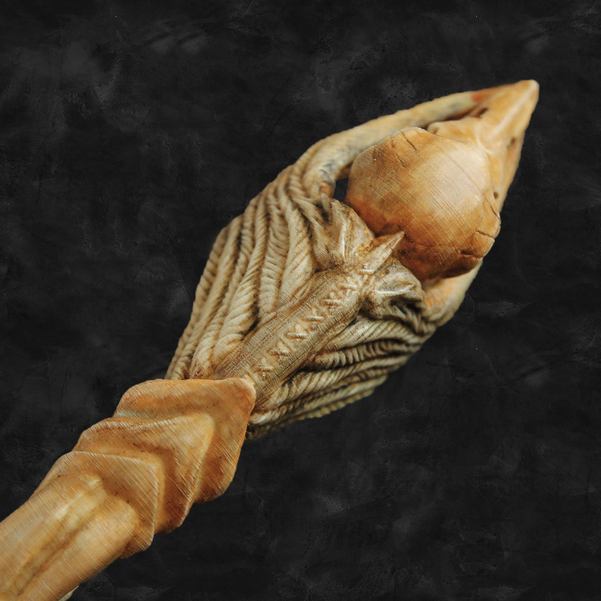 Raven Skull Wand - Harry Potter Spirit Animal 3D print model_3